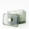 Acrylic Storage Canister Green