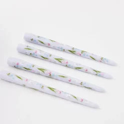 Bouquet Soy Taper Candle 4 Pack Lilac