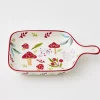 Forest Friends Ceramic Serving Plate With Handle