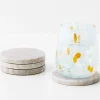 Marble Coasters 4 Pack Beige