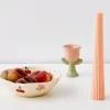 Soy Taper Candle Peach
