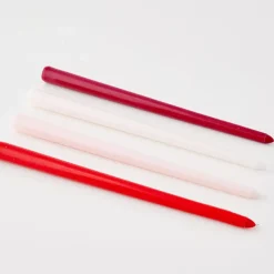 Taper Candle Assorted 4 Pack Rose